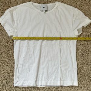 G. Women’s Medium White T Shirt